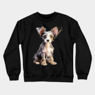 Puppy Chinese Crested Crewneck Sweatshirt
